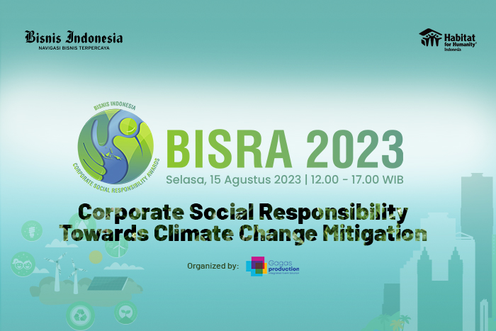 Bisnis Indonesia Corporate Social Responsibility Awards (BISRA) 2023