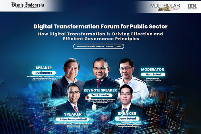 Forum Transformasi Digital untuk Sektor Publik: Bagaimana Transformasi Digital Mendorong Prinsip Tata Kelola yang Efektif dan Efisien