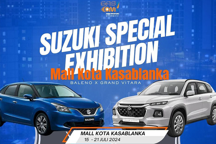 Suzuki Exhibition Kota Kasablanka Mall 15 - 21 Juli 2024