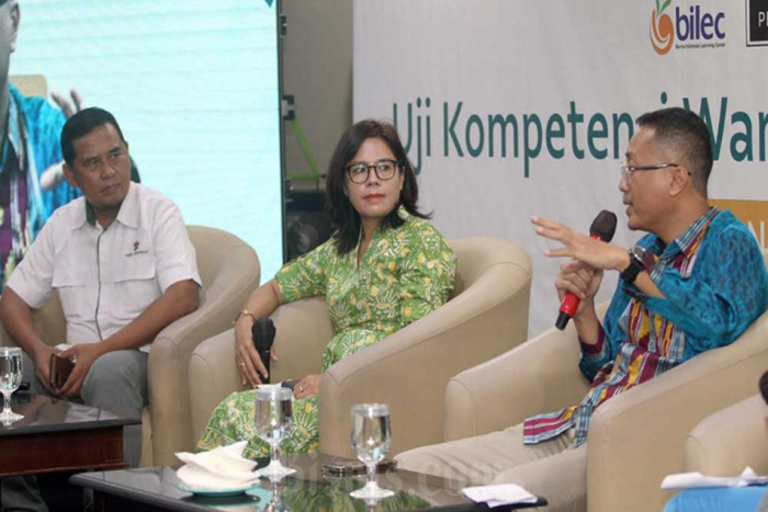 PT Vale Indonesia Berkolaborasi dengan Bisnis Indonesia Selenggarakan UKW di Makassar