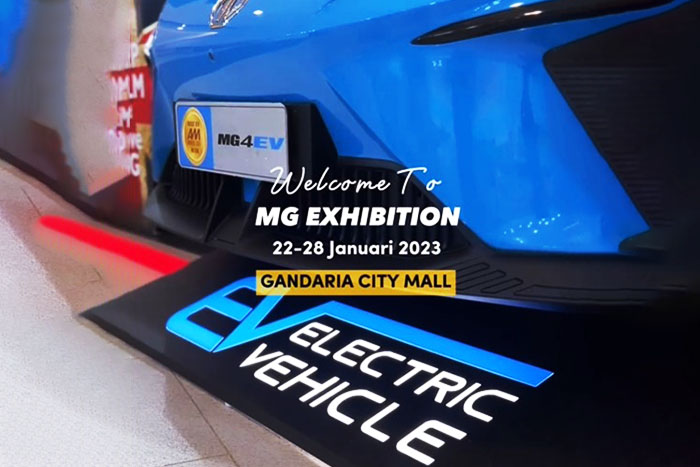 MG Exhibition Gandaria CIty Mall 22 Januari - 28 Januari 2023