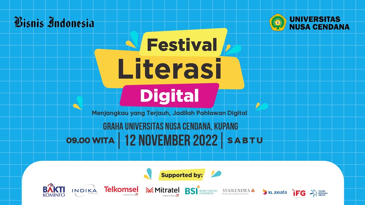 Festival Literasi Digital: Menjangkau yang Terjauh, Jadilah Pahlawan Digital