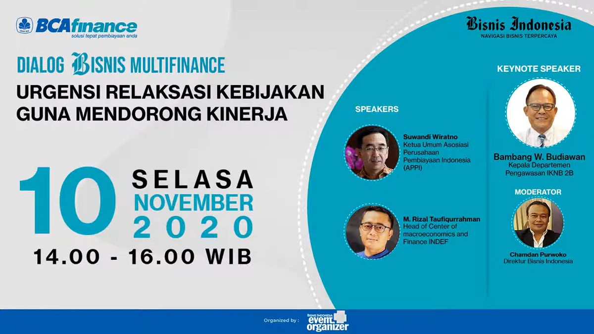 DIalog Bisnis Multifinance: Urgensi Relaksasi Kebijakan Guna Mendorong Kinerja