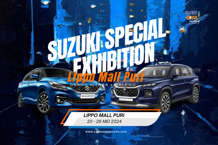 Suzuki Special Exhibition Lippo Mall Puri 20 - 26 Mei 2024