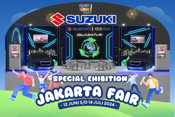 Suzuki Special Exhibition Kini Hadir di Jakarta Fair 2024!