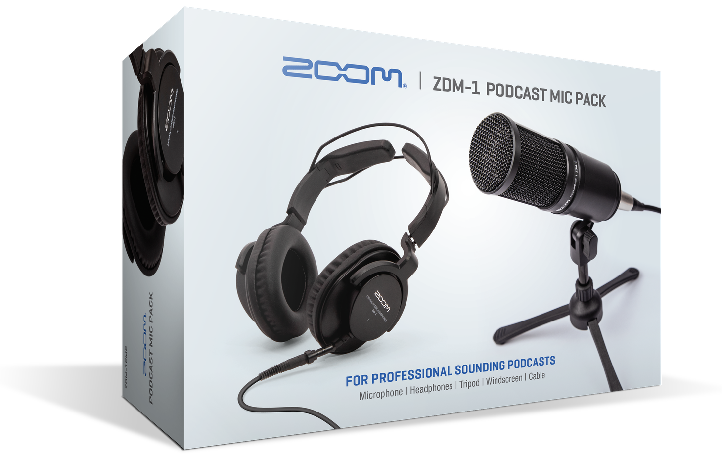 ZOOM ZDM - 1 Podcast Mic Pack