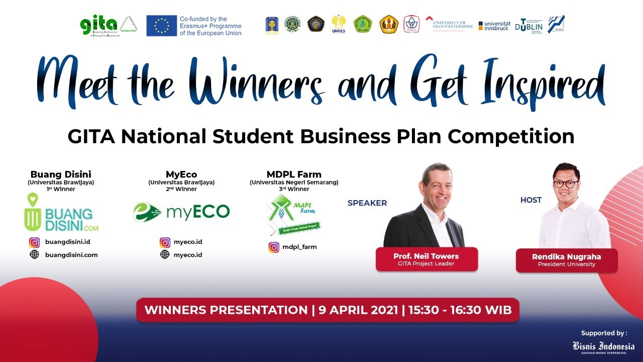 GITA National Student Business Plan Winner Presentation