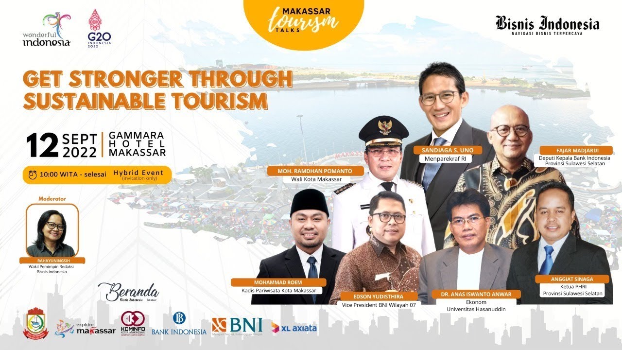Makassar Tourism Talks: Get Stronger Through Sustainable Tourism