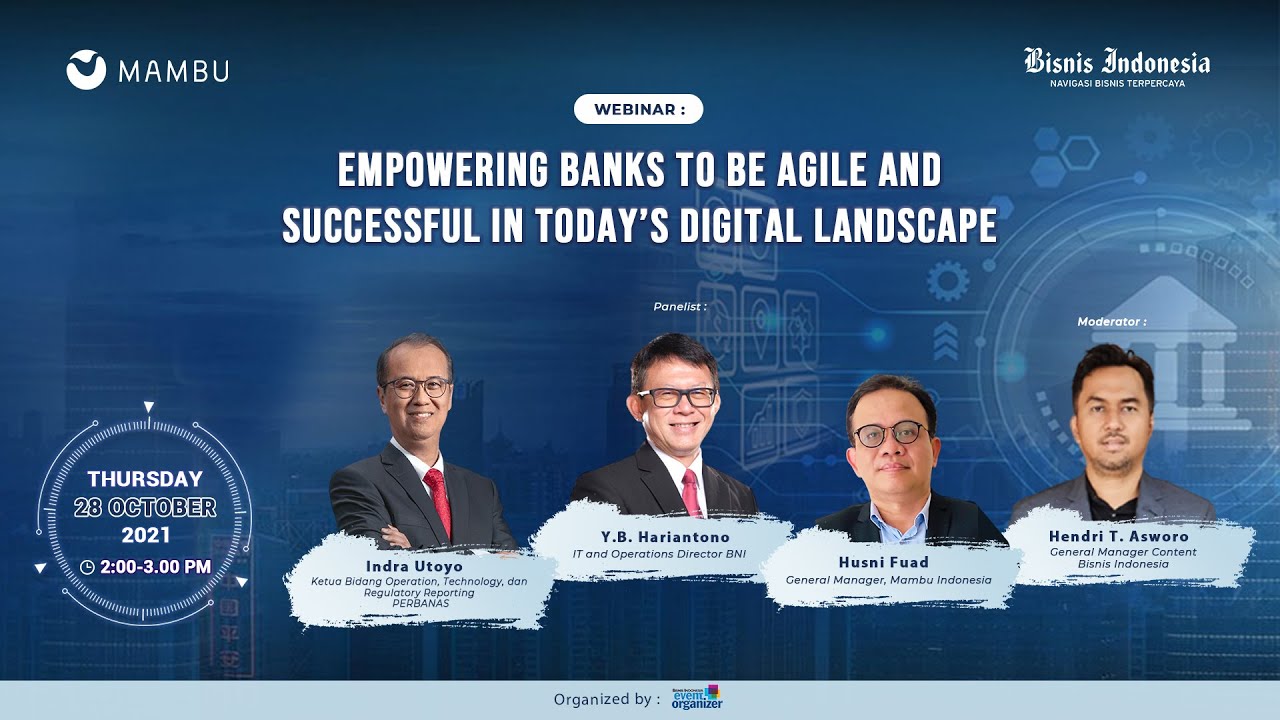 Webinar: Empowering Banks to be Agile and Successful in Today’s Digital Landscape