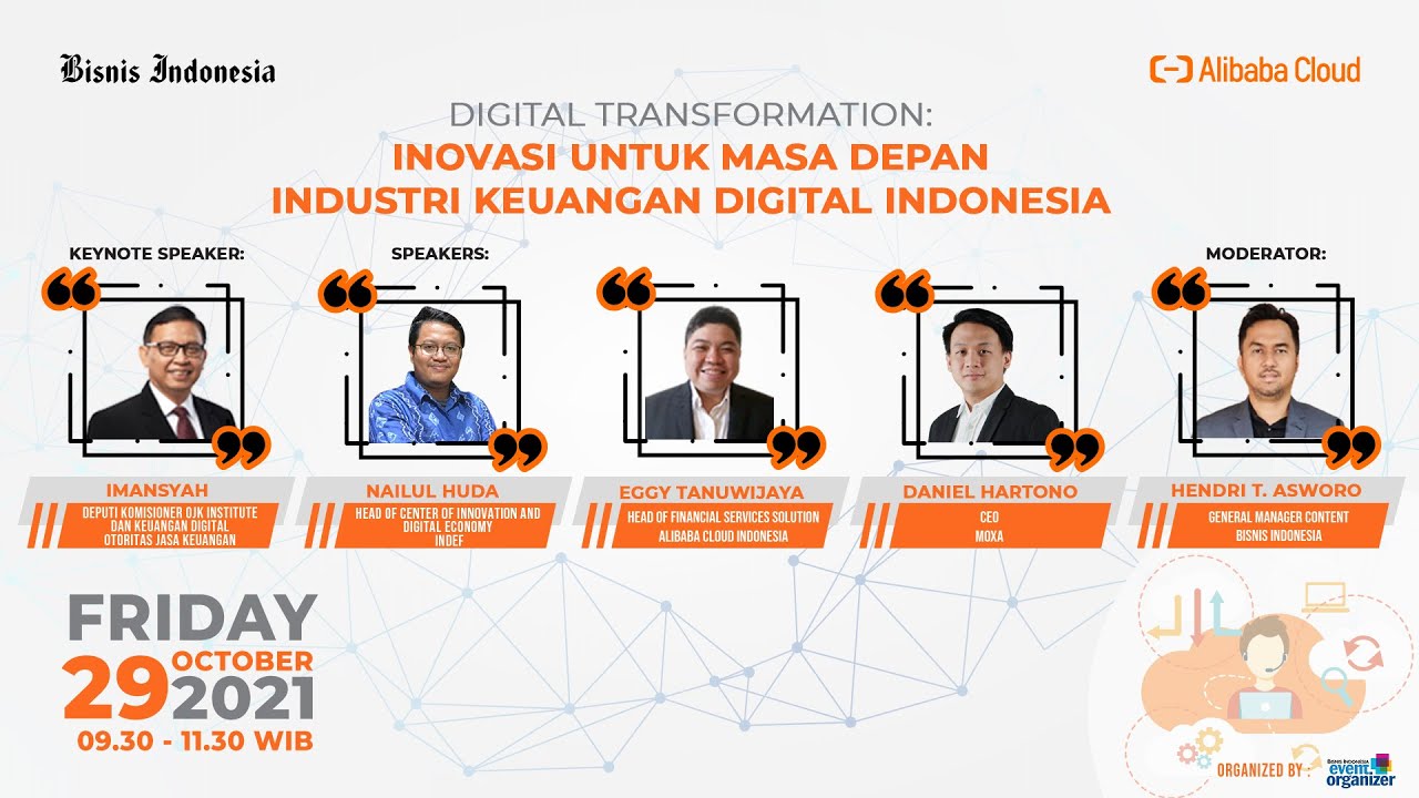 Webinar Digital Transformation: Inovasi untuk Masa Depan Industri Keuangan Digital Indonesia