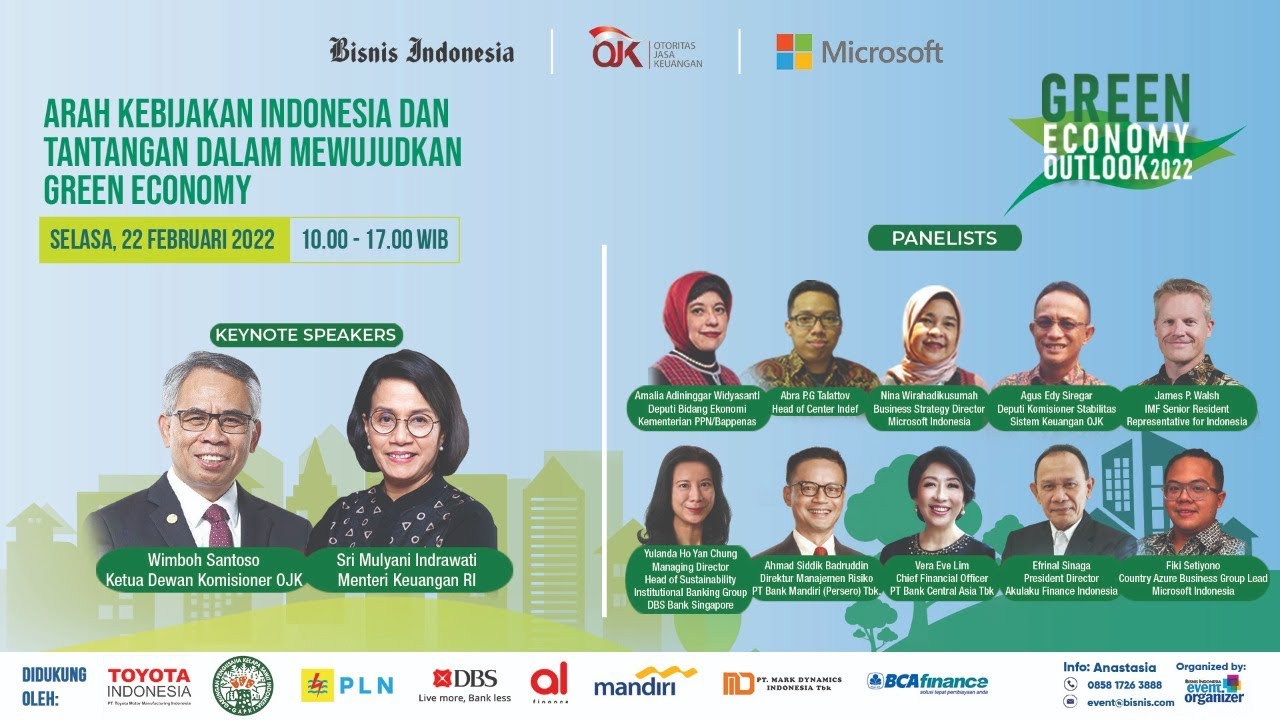Green Economy Outlook 2022 - Arah Kebijakan Indonesia dan Tantangan dalam Mewujudkan Green Economy 1