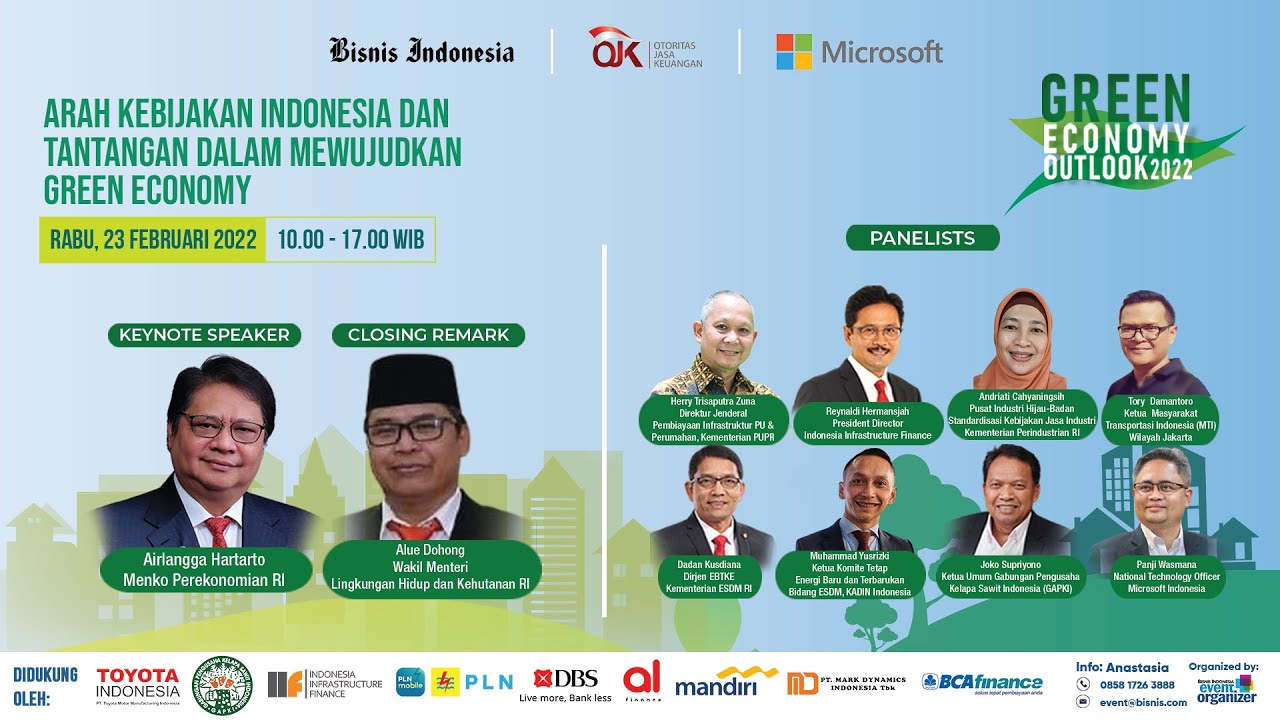 Green Economy Outlook 2022 - Arah Kebijakan Indonesia dan Tantangan dalam Mewujudkan Green Economy 2